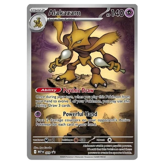 Pokemon - MEP Black Star Promos - Alakazam - MEP009