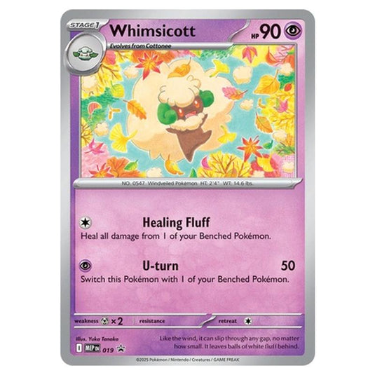 Pokemon - MEP Black Star Promos - Whimsicott - MEP019