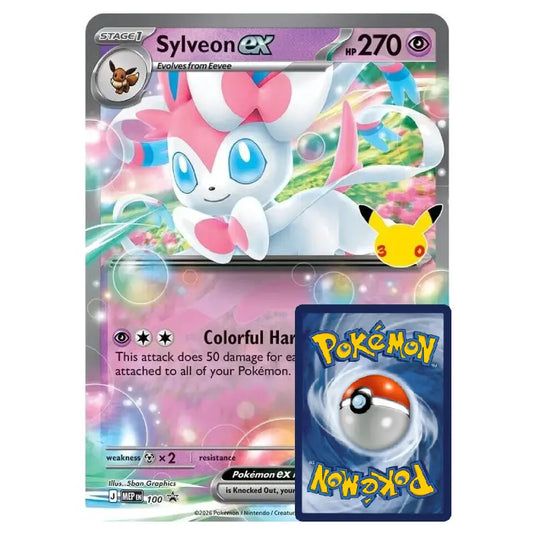 Pokemon - Sylveon ex - Oversized Promo Card (MEP 100)