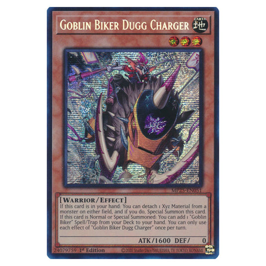 Goblin Biker Dugg Charger MP25-EN051 card from the Yu-Gi-Oh! set 2025 Mega Pack