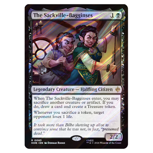 The Sackville-Bagginses 0083 card from the Magic The Gathering set The Hobbit