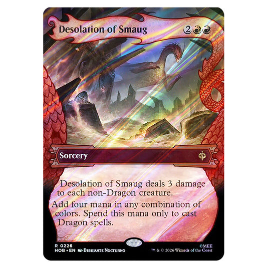 Desolation of Smaug 0226 card from the Magic The Gathering set The Hobbit