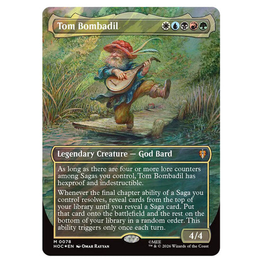 Tom Bombadil 0078 card from the Magic The Gathering set The Hobbit Eternal
