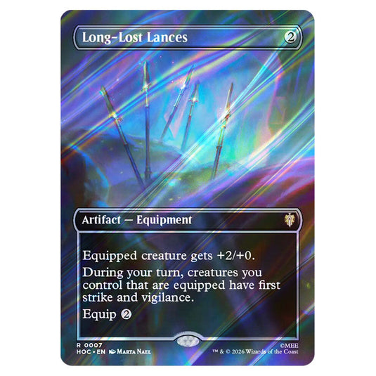 Long-Lost Lances 0007 card from the Magic The Gathering set The Hobbit Eternal