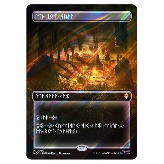 Treasure Vault 0097 card from the Magic The Gathering set The Hobbit Eternal