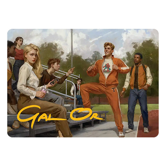 Flash Thompson, Spider-Fan 1 card from the Magic The Gathering set Marvel's Spider-Man - Art Series