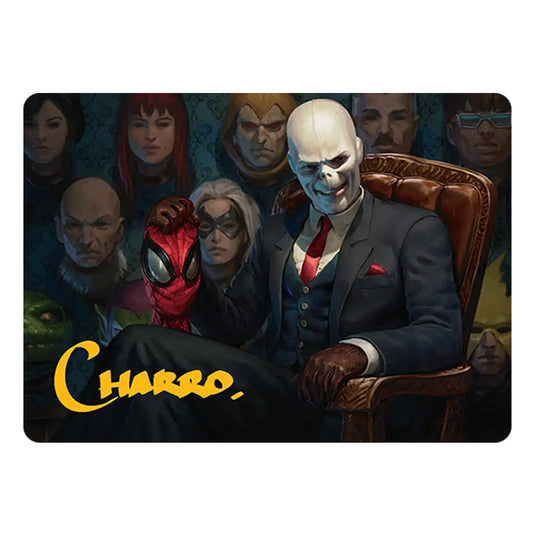 Chameleon, Master of Disguise 5 card from the Magic The Gathering set Marvel's Spider-Man - Art Series