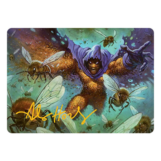 Swarm, Being of Bees 11 card from the Magic The Gathering set Marvel's Spider-Man - Art Series