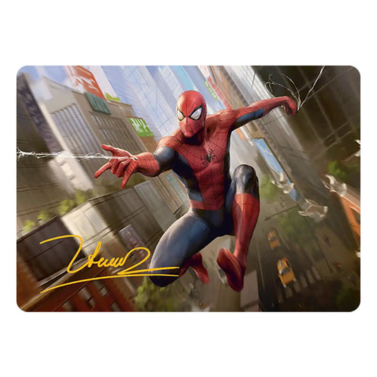 Amazing Spider-Man 24 card from the Magic The Gathering set Marvel's Spider-Man - Art Series