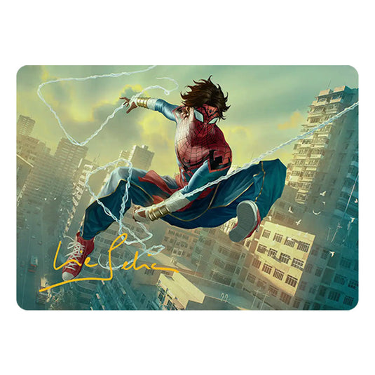 Spider-Man India 31 card from the Magic The Gathering set Marvel's Spider-Man - Art Series
