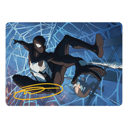 Symbiote Spider-Man 40 card from the Magic The Gathering set Marvel's Spider-Man - Art Series