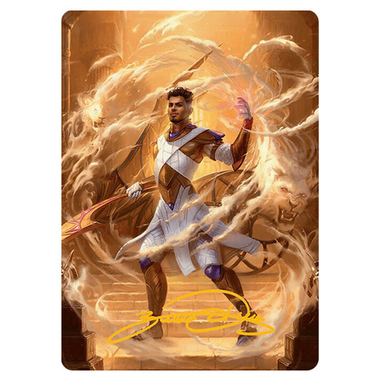 Basri, Tomorrow's Champion // Basri, Tomorrow's Champion 0009 card from the Magic The Gathering set Aetherdrift Art Series