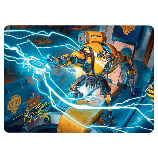 Mendicant Core, Guidelight // Mendicant Core, Guidelight 0012 card from the Magic The Gathering set Aetherdrift Art Series