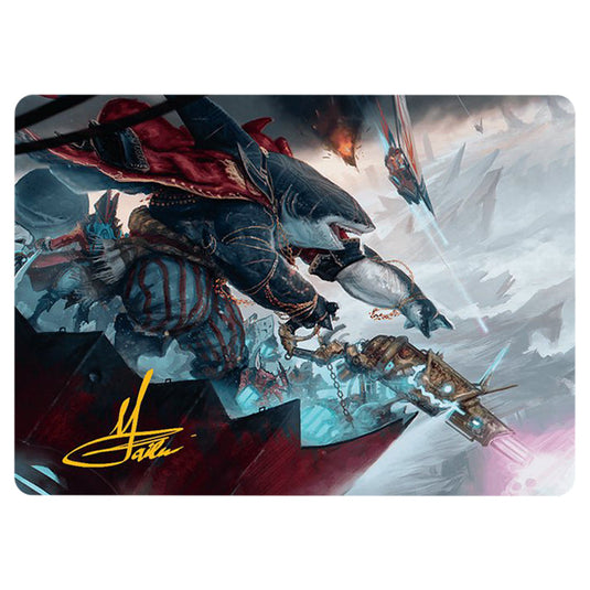 Captain Howler, Sea Scourge // Captain Howler, Sea Scourge 0016 card from the Magic The Gathering set Aetherdrift Art Series