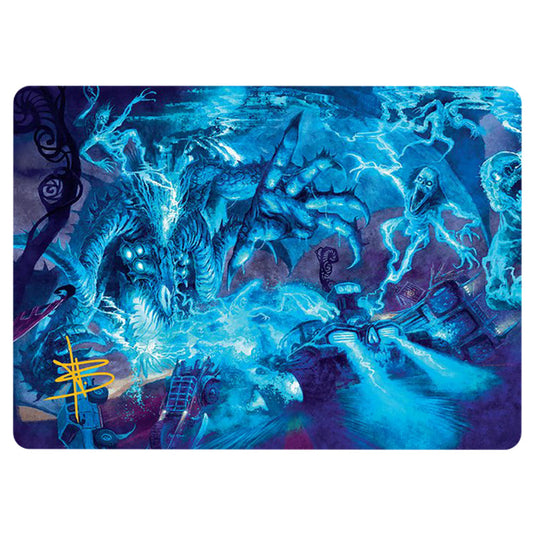 The Speed Demon // The Speed Demon 0018 card from the Magic The Gathering set Aetherdrift Art Series