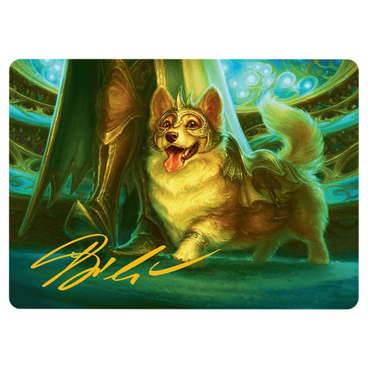 District Mascot // District Mascot 0030 card from the Magic The Gathering set Aetherdrift Art Series