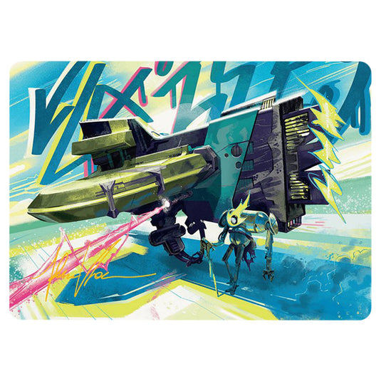 Salvation Engine // Salvation Engine 0036 card from the Magic The Gathering set Aetherdrift Art Series