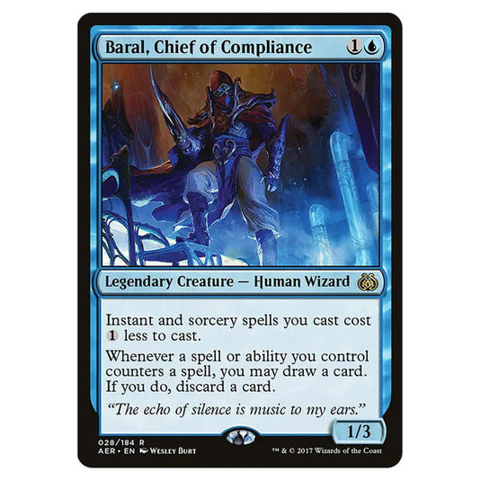 Baral's Expertise 029 card from the Magic The Gathering set Aether Revolt
