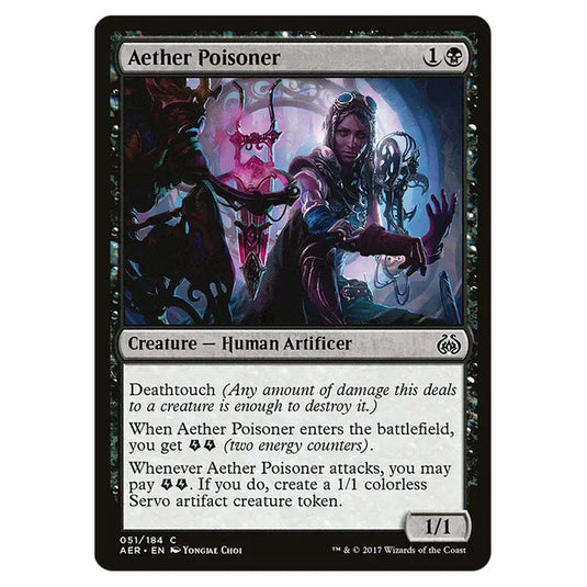 Alley Strangler 052 card from the Magic The Gathering set Aether Revolt