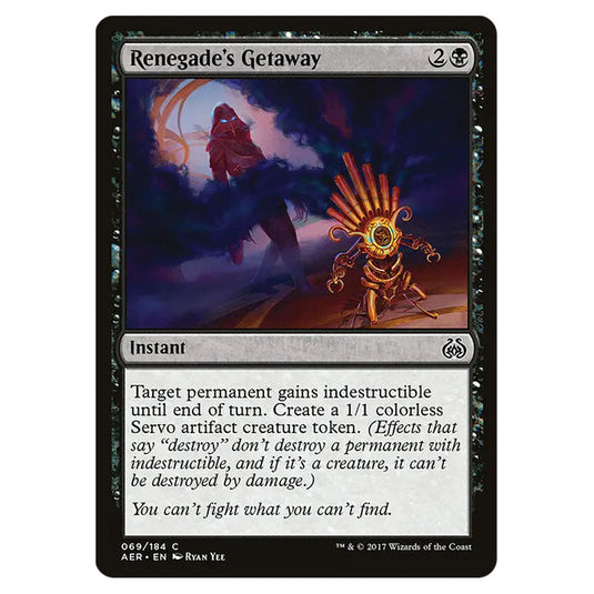Secret Salvage 071 card from the Magic The Gathering set Aether Revolt