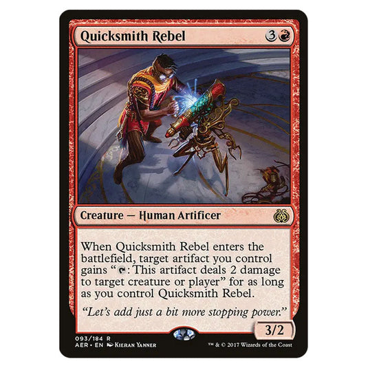 Reckless Racer 095 card from the Magic The Gathering set Aether Revolt