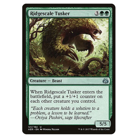 Scrounging Bandar 124 card from the Magic The Gathering set Aether Revolt