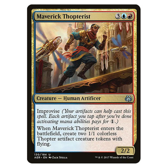 Renegade Rallier 133 card from the Magic The Gathering set Aether Revolt