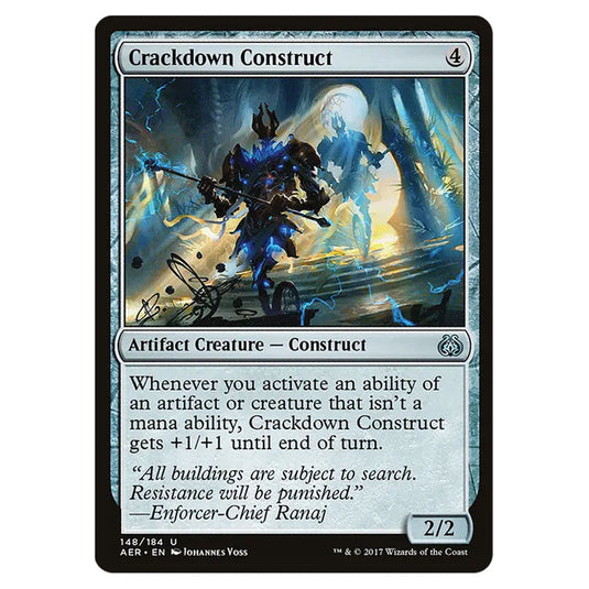 Foundry Assembler 151 card from the Magic The Gathering set Aether Revolt