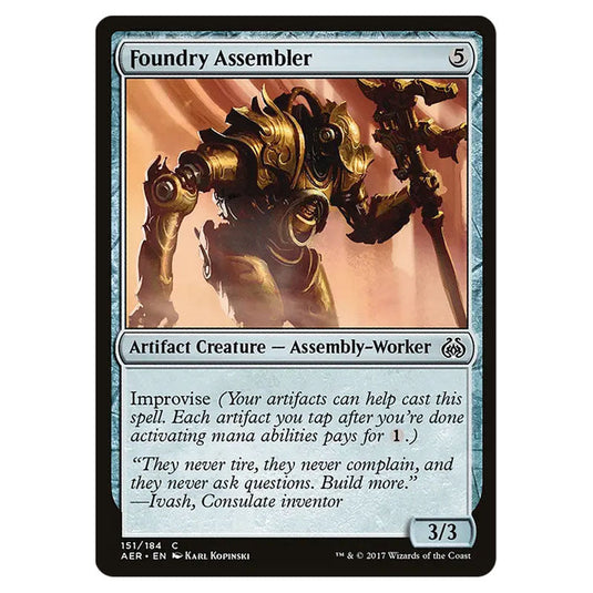 Hope of Ghirapur 154 card from the Magic The Gathering set Aether Revolt