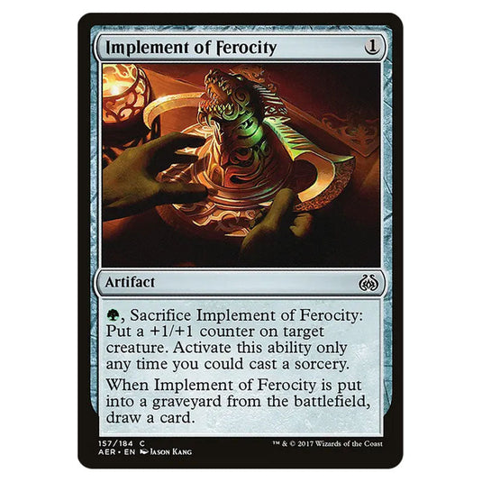 Inspiring Statuary 160 card from the Magic The Gathering set Aether Revolt