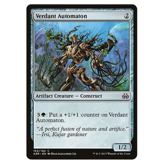 Welder Automaton 183 card from the Magic The Gathering set Aether Revolt
