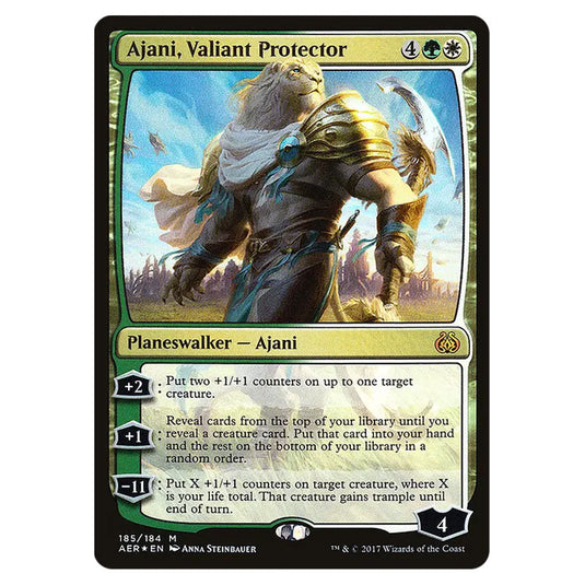 Ajani's Aid 188 card from the Magic The Gathering set Aether Revolt