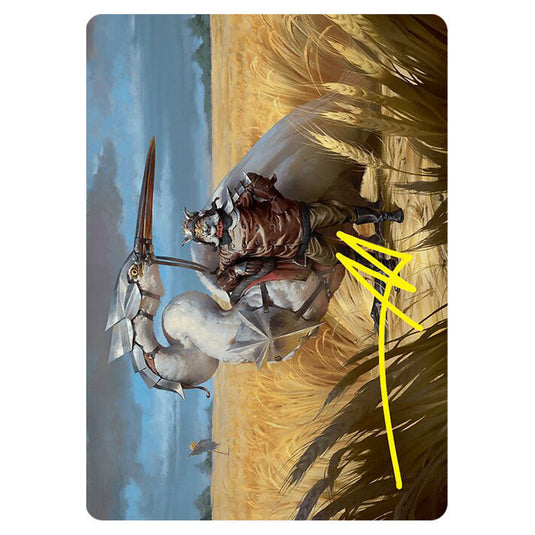 Skyknight Squire // Skyknight Squire 4 card from the Magic The Gathering set Foundations Art Series