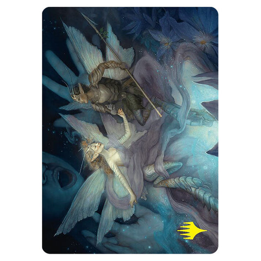 Faebloom Trick // Faebloom Trick 6 card from the Magic The Gathering set Foundations Art Series