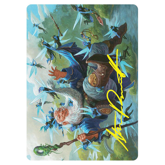 Mischievous Mystic // Mischievous Mystic 7 card from the Magic The Gathering set Foundations Art Series