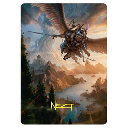 Youthful Valkyrie // Youthful Valkyrie 28 card from the Magic The Gathering set Foundations Art Series