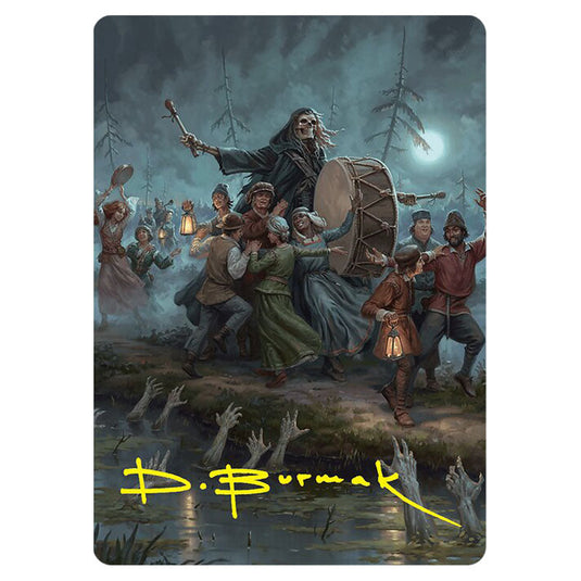 Blasphemous Edict // Blasphemous Edict 35 card from the Magic The Gathering set Foundations Art Series