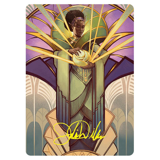 Bloom Tender // Bloom Tender 54 card from the Magic The Gathering set Foundations Art Series