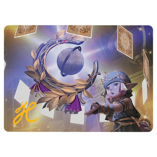 Astrologian's Planisphere 0004 card from the Magic The Gathering set Universes Beyond - Final Fantasy - Art Series