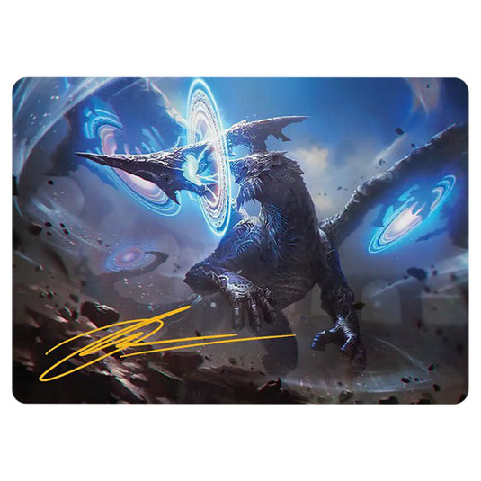 Yiazmat, Ultimate Mark 0007 card from the Magic The Gathering set Universes Beyond - Final Fantasy - Art Series