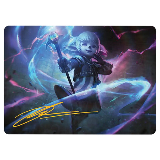 Shantotto, Tactician Magician 0016 card from the Magic The Gathering set Universes Beyond - Final Fantasy - Art Series