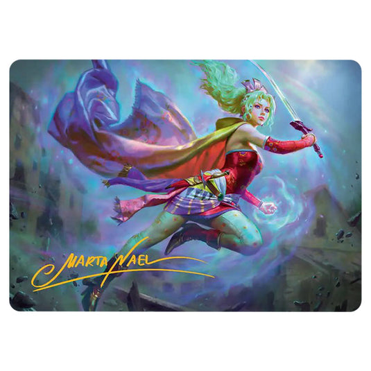 Terra, Herald of Hope 0020 card from the Magic The Gathering set Universes Beyond - Final Fantasy - Art Series