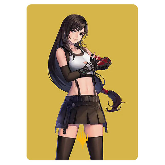 Tifa, Martial Artist 0052 card from the Magic The Gathering set Universes Beyond - Final Fantasy - Art Series