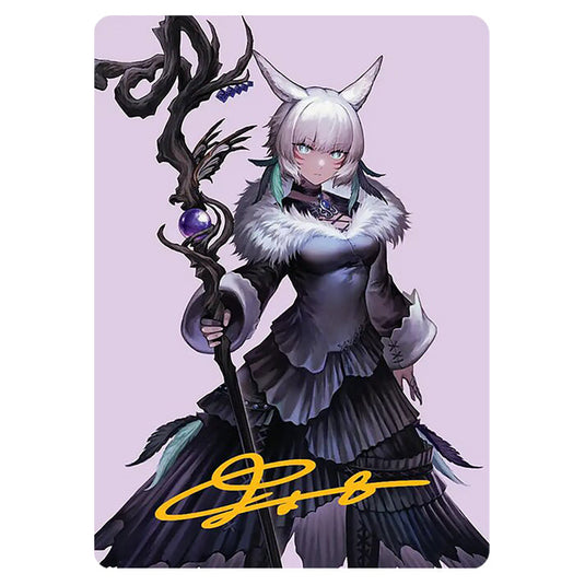 Y'shtola, Night's Blessed 0053 card from the Magic The Gathering set Universes Beyond - Final Fantasy - Art Series