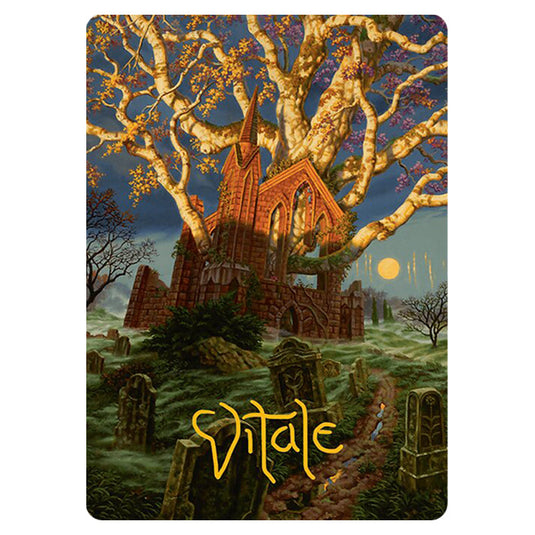 Abundant Growth // Abundant Growth 0013 card from the Magic The Gathering set Innistrad Remastered Art Series