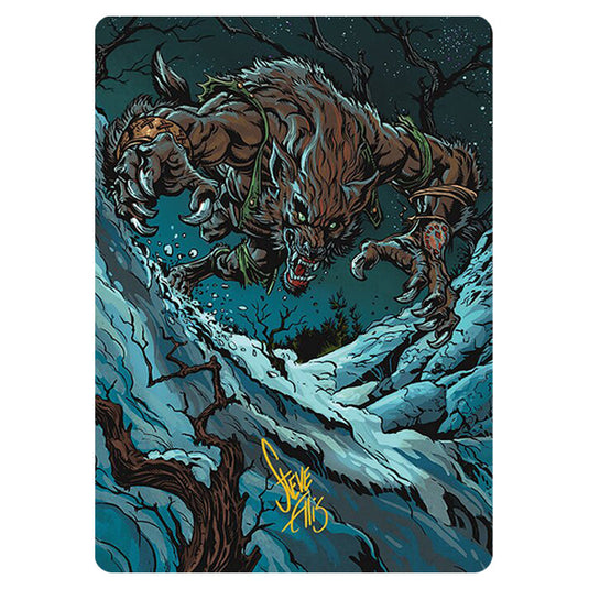 Ravager of the Fells // Ravager of the Fells 0021 card from the Magic The Gathering set Innistrad Remastered Art Series