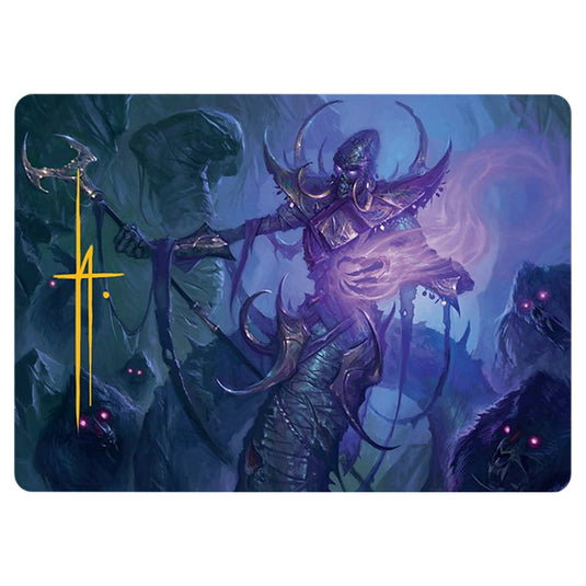 Sidisi, Regent of the Mire 0014 card from the Magic The Gathering set Tarkir: Dragonstorm Art Series