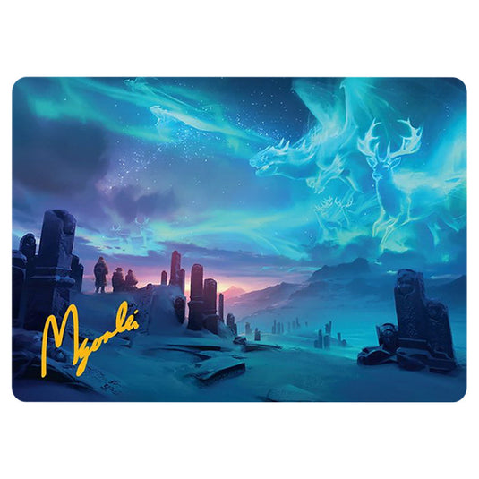 Auroral Procession 0020 card from the Magic The Gathering set Tarkir: Dragonstorm Art Series