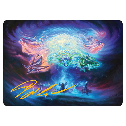 Call the Spirit Dragons 0021 card from the Magic The Gathering set Tarkir: Dragonstorm Art Series