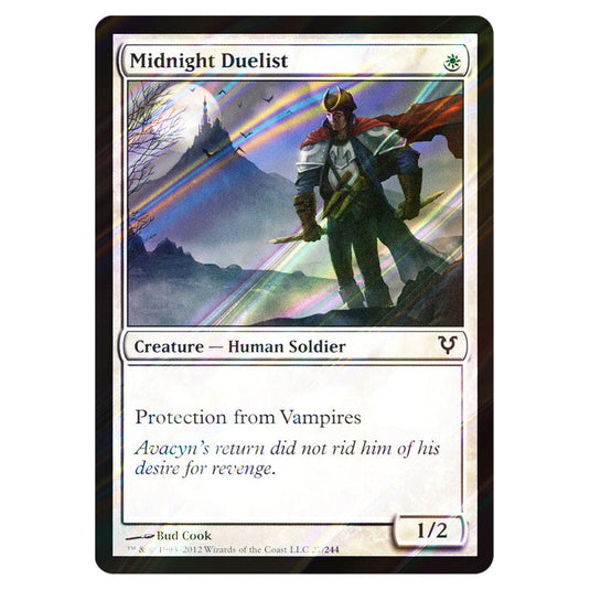 Midnight Duelist 0027 card from the Magic The Gathering set Avacyn Restored